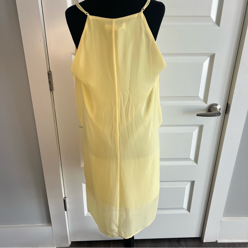 NWT BCBGeneration Cape-Style Mini Dress - Picture 3 of 6